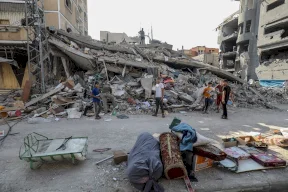 مجزرة جديدة: 70 شهيدا إثر قصف إسرائيلي لمواطنين نازحين في غزة