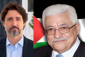 الرئيس خلال اتصال مع ترودو يدعو لتوفير الحماية للجالية الفلسطينية في كندا