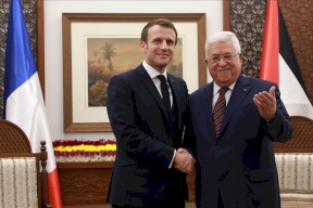 ماكرون يزور رام الله للقاء الرئيس عباس
