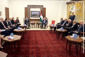 الرئيس لدى استقباله وزير الخارجية الأميركي: نطالب بوقف العدوان على شعبنا والإسراع بتقديم المساعدات الإنسانية