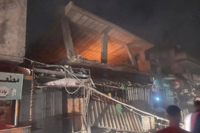  5 شهداء جراء قصف الاحتلال مقر "فتح" بمخيم بلاطة