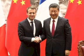 الرئيسان الصيني والفرنسي: حل الدولتين هو الطريق الأساسي لإنهاء الصراع