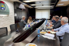 اتحاد الغرف التجارية الصناعية الزراعية الفلسطينية يلتقي ممثلين عن منظمة العمل الدولية
