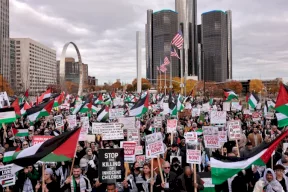 تظاهرات في مدن وعواصم عالمية منددة بالعدوان على قطاع غزة