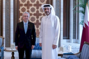 أمير قطر يبحث مع البرغوثي الوضع في فلسطين وسبل وقف إطلاق النار