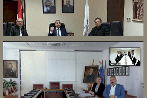 نقيب المحامين الفلسطينيين يلتقي بنقيب المحامين في سلوفينيا