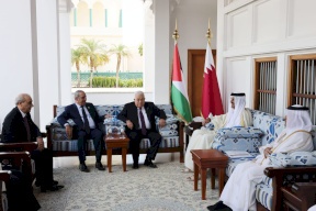 الرئيس عباس من قطر: نحذر من المخاطر المترتبة على شن الاحتلال هجوماً في رفح 
