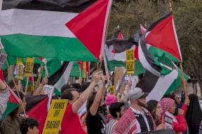  تظاهرات في مدن أوروبية وعربية تضامنا مع شعبنا ومطالبة بوقف العدوان على غزة