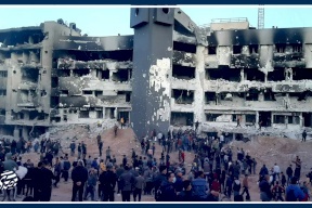 كاميرا صدى نيوز توثق حجم الدمار الهائل في مجمع الشفاء الطبي ومحيطه بغزة بعد انسحاب الاحتلال