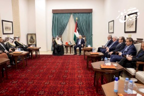 الرئيس يستقبل وزير الخارجية البحريني