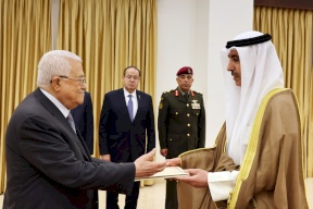 الرئيس يتقبل أوراق اعتماد سفير دولة الكويت لدى دولة فلسطين