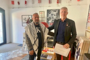 التحالف الدولي لأصدقاء فلسطين مسؤولين سويديين