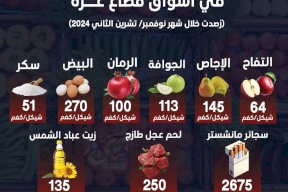 سلع بأسعار "خيالية" في أسواق قطاع غزة