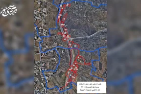 الاحتلال الإسرائيلي يخطر بالاستيلاء على أكثر من 137 دونمًا من أراضي البيرة وقرى مجاورة لتوسيع شارع 60