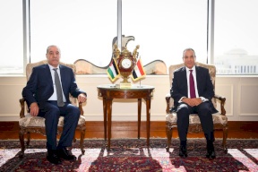 وزير الخارجية المصري يستقبل الشيخ ويبحثان الوضع الفلسطيني وخاصةً بغزة