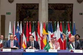 "اللجنة الوزارية العربية الإسلامية" تعقد اجتماعًا موسعًا مع مجموعة مدريد وعددٍ من الدول الأوروبية