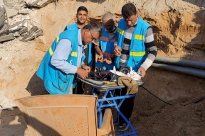 الاتصالات الفلسطينية: بدء استعادة خدمات الإنترنت الثابت والاتصالات الأرضية في محافظتي غزة وشمال غزة
