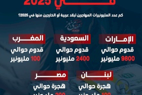 المليونيرات والدول العربية في 2025