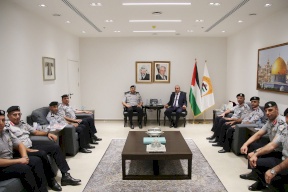 الشيخ يستقبل مدير عام الدفاع المدني ويشيد بتفاني الجهاز