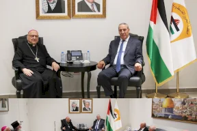 Sheikh Receives a Delegation of Christian Clergy from Jerusalem to Discuss the Implications of the Aggression on Religious Sanctities