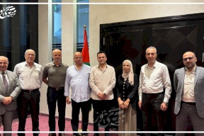 تحالف "الإعلام الاقتصادي" يلتقي رجل الأعمال نصار نصار رئيس الاتحاد العام للصناعات الفلسطينية 