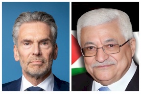 الرئيس عباس يتلقى اتصالا هاتفيا من رئيس الوزراء الهولندي