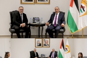 الشيخ يطلع السفير الروماني على مستجدات الأوضاع ويدعو لتدخل دولي عاجل لغزة