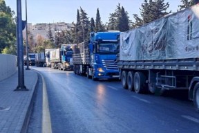 عمان تدين اعتداءات المستوطنين على شاحنات المساعدات الأردنية لغزة