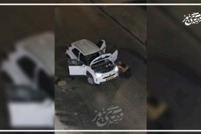 جهاز المخابرات العامة في محافظة القدس يضبط مركبة مفخخة 