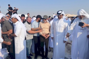 قطر: تشيع شهداء الهجوم الإسرائيلي بحضور الشيخ تميم بن حمد وقيادات من حماس