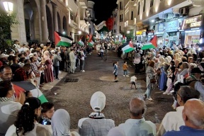 مظاهرتان في المغرب دعما لأسطول الصمود ورفضاً لإبادة غزة