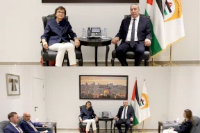 الشيخ يلتقي رئيسة الممثلية الألمانية