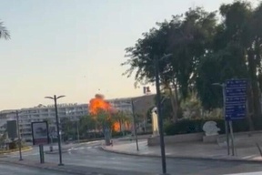 إصابات إحداها خطيرة بسقوط طائرة يمنية مسيرة في إيلات