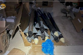 הכיבוש טוען שהשמיד 15 טילים שהתגלו בביתוניא ממערב לרמאללה (וידאו ותמונות)