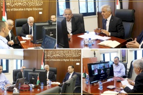 برهم يبحث مع رؤساء جامعات غزة سبل دعم وإغاثة التعليم العالي في القطاع