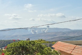 سلسلة غارات إسرائيلية على منطقتي المحمودية والجرمق جنوبي لبنان