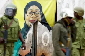 رئيسة تنزانيا تفوز بانتخابات الرئاسة بـ98% من الأصوات