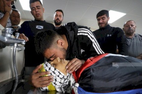 نابلس: تشييع جثمان الشهيد جميل حنني إلى مثواه الأخير