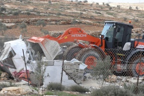 الاحتلال يعدم 7 آلاف دجاجة ويهدم بركسا جنوب جنين