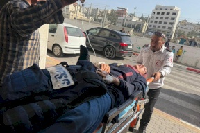 فيديو: إصابة مسعفين وصحفيين في هجوم لمستعمرين في نابلس