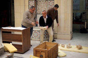 سرقة قطع أثرية وثمينة من المتحف الوطني في دمشق