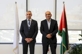 رئيس هيئة سوق رأس المال يلتقي بالسفير التركي لدى فلسطين