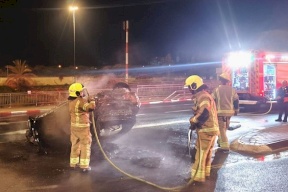 צעיר נהרג לאחר שמכוניתו התהפכה סמוך לכנ entrada המערבית של רמלה