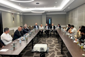 حركة فتح في بريطانيا تستقبل عضو اللجنة المركزية لفتح محمد اشتية