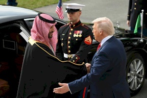Video: In Extraordinary Ceremonies... Trump Welcomes Mohammed Bin Salman at the White House