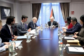 Mustafa Calls on Switzerland and Japan to Recognize the State of Palestine