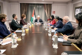 مصطفى يبحث مع عدد من وزراء الخارجية والمسؤولين الأوروبيين جهود تثبيت وقف إطلاق النار في قطاع غزة