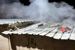 اعتداء مستوطنين على بركس زراعي شمالي القدس (صور)