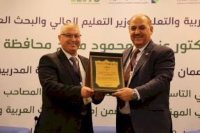 الدكتور عبد الله مهنا يحصد الجائزة الأولى لـ"جائزة المُدرِّب العربي المُتَميِّز" – فئة مدرب مستشار معتمد