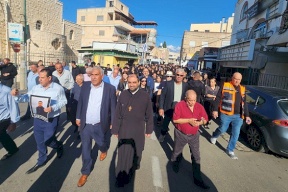 مسيرة صامتة في كفر ياسيف احتجاجاً على مقتل الطالب نبيل صفية